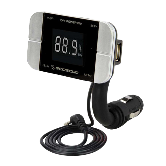 SCOSCHE Tune/IT-Digital FM Transmitter for iPod with Back Lit Display and Flex Neck