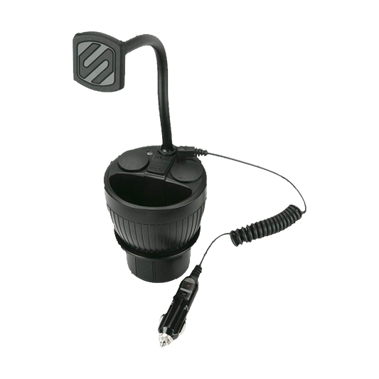 SCOSCHE MagicMount PowerHub with Two USB Charging Ports and 12V Power Sockets