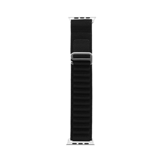 Doormoon Alpine Loop for Apple Watch 42/44/45/49MM Band Fits S 130-160mm Wrists Black