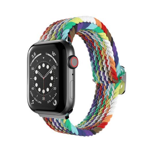 SwithEasy Candy Braided Nylon Loop for Apple Watch 38/40/41mm - Rainbow