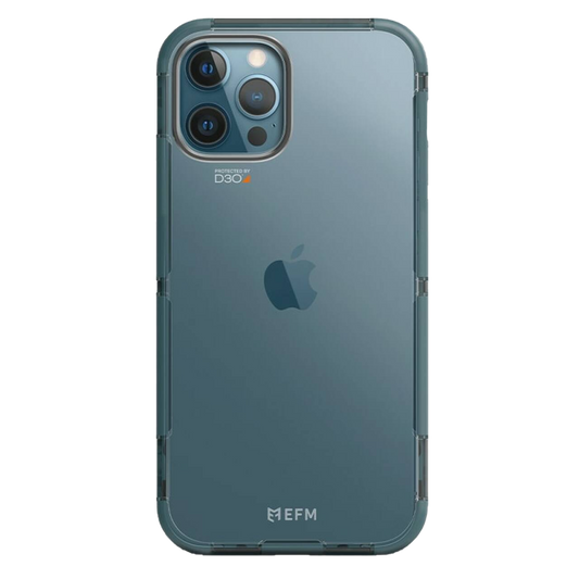 EFM Cayman Case Armour with D3O 5G Signal Plus For iPhone 12/12Pro - Mediterranea/Space Grey