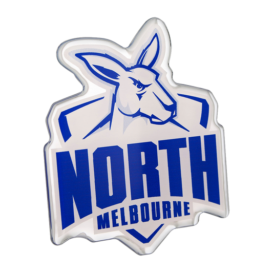FAN EMBLEMS NORTH MELBOURNE KANGAROOS LOGO DECAL