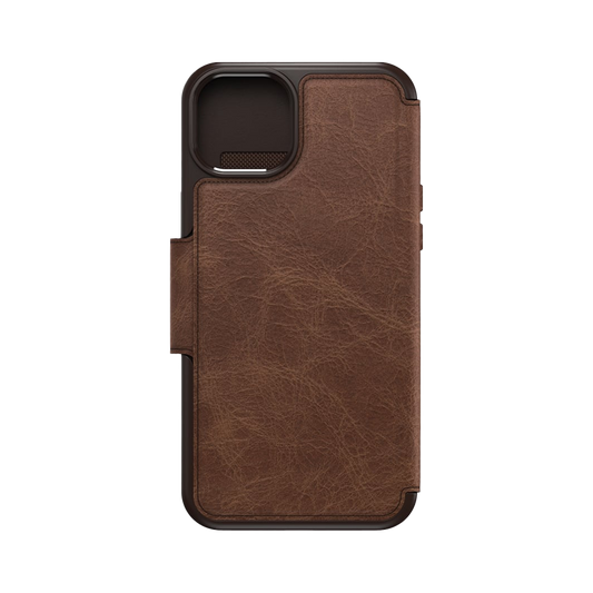 Otterbox Strada Folio MagSafe Case For iPhone 15 Plus - Espresso
