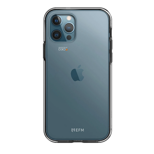 EFM Aspen Case Armour with D3O 5G Signal Plus For iPhone 12 Pro Max - Slate/Clear