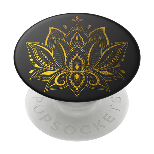 Popsockets Golden Prana Black