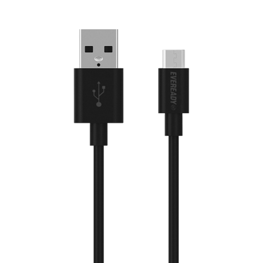 Eveready Cable Micro-USB 1m Black
