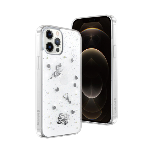 SwitchEasy Lucky Case for iPhone 12/12 Pro Transparent