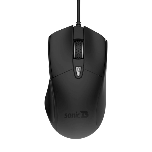 Sonicb Extra Wired Mouse Black
