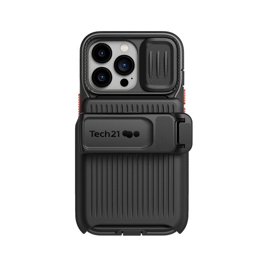 Tech21 EvoMax With Holster - iPhone 13 Pro - Off Black