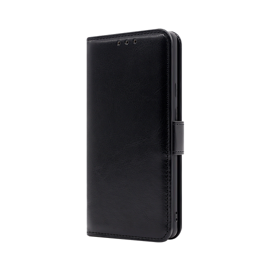 Wisecase Googel Pixel 6a Wallet PU Case Black