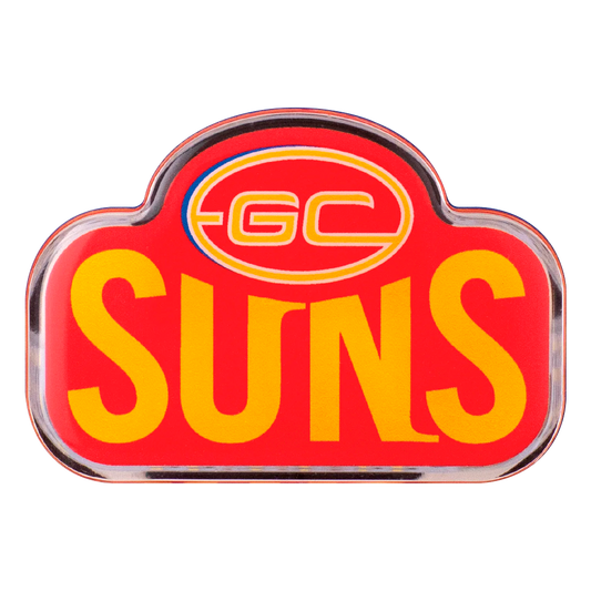 FAN EMBLEMS GOLD COAST SUNS 2021 LOGO DECAL