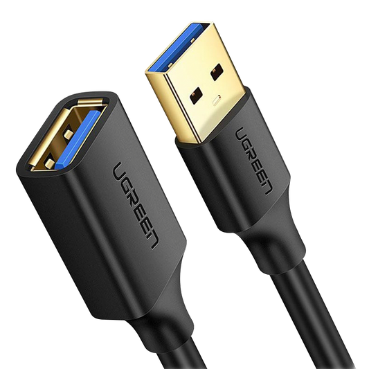 UGREEN USB 3.0 Extension Male to Female Cable 1m Black