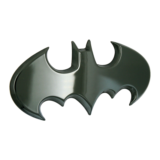 FAN EMBLEMS BATMAN 1989 BATWING 3D CAR BADGE (BLACK CHROME)