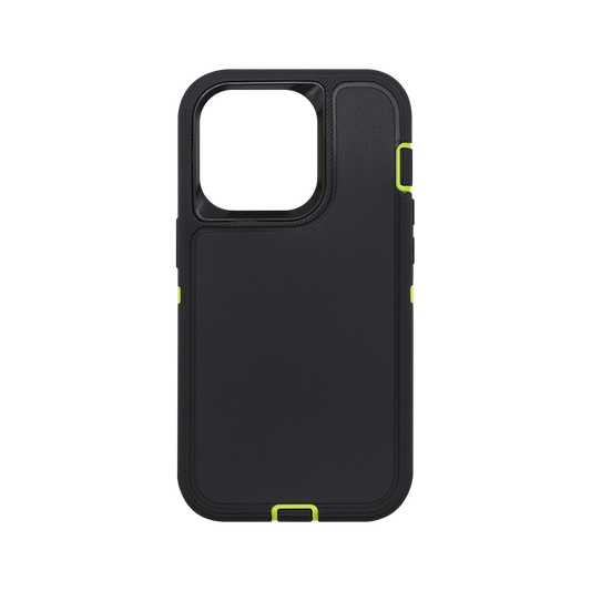 Wisecase iPhone 14 Pro Toughbox Black+Green