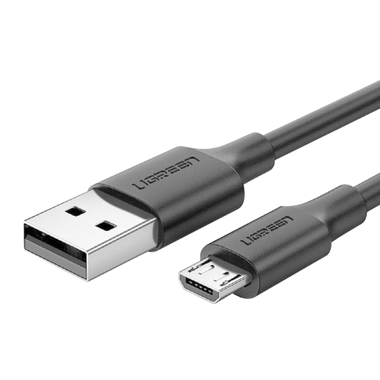 UGREEN USB A 2.0 Male To Micro Data FAST Charging Cable 1m Black For Android