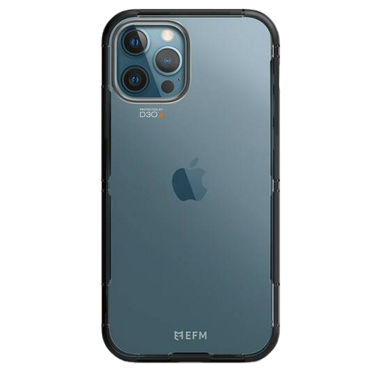 EFM Cayman Case Armour with D3O 5G Signal Plus For iPhone 12 Pro Max - Black/Space Grey