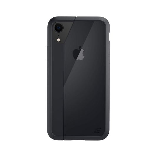Element Case Illusion Lightweight Slim Rugged Clear Case for iPhone XR - Black
