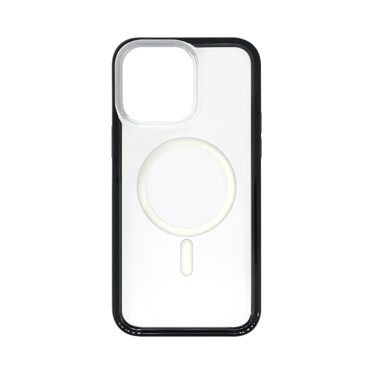 Wisecase iPhone 14 Pro Bump with MagSafe Clear+Black