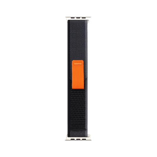 Doormoon Trail Loop for Apple Watch 42/44/45/49MM Band Fits M/L145-220mm wrists Black+Gray