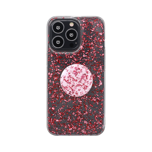 Wisecase iPhone 14 Pro Paillette Story Pro ROSE